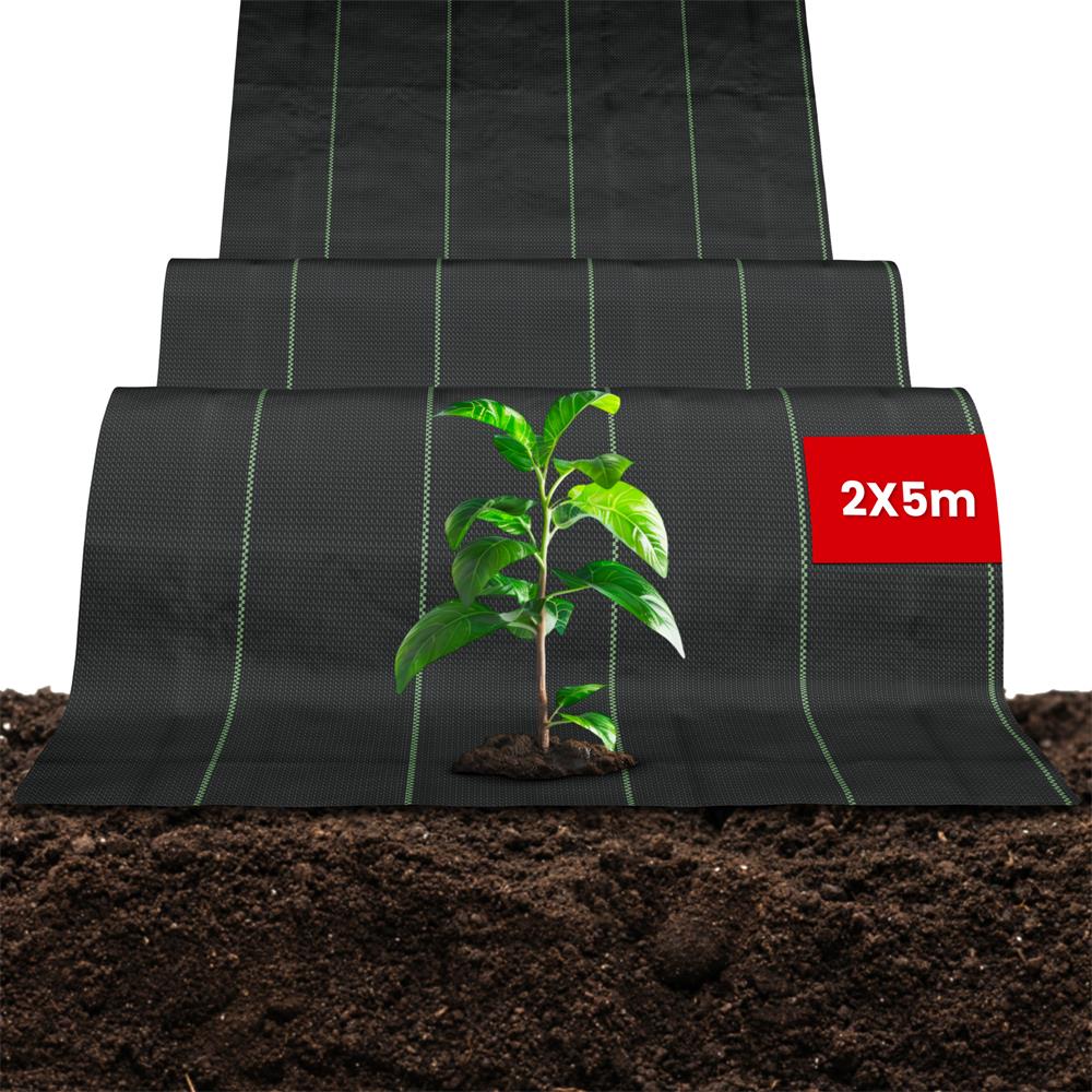 Bild 1 Unkrautvlies 90g/m² Reißfestes Gartenvlies gegen Unkraut Unkrautfolie