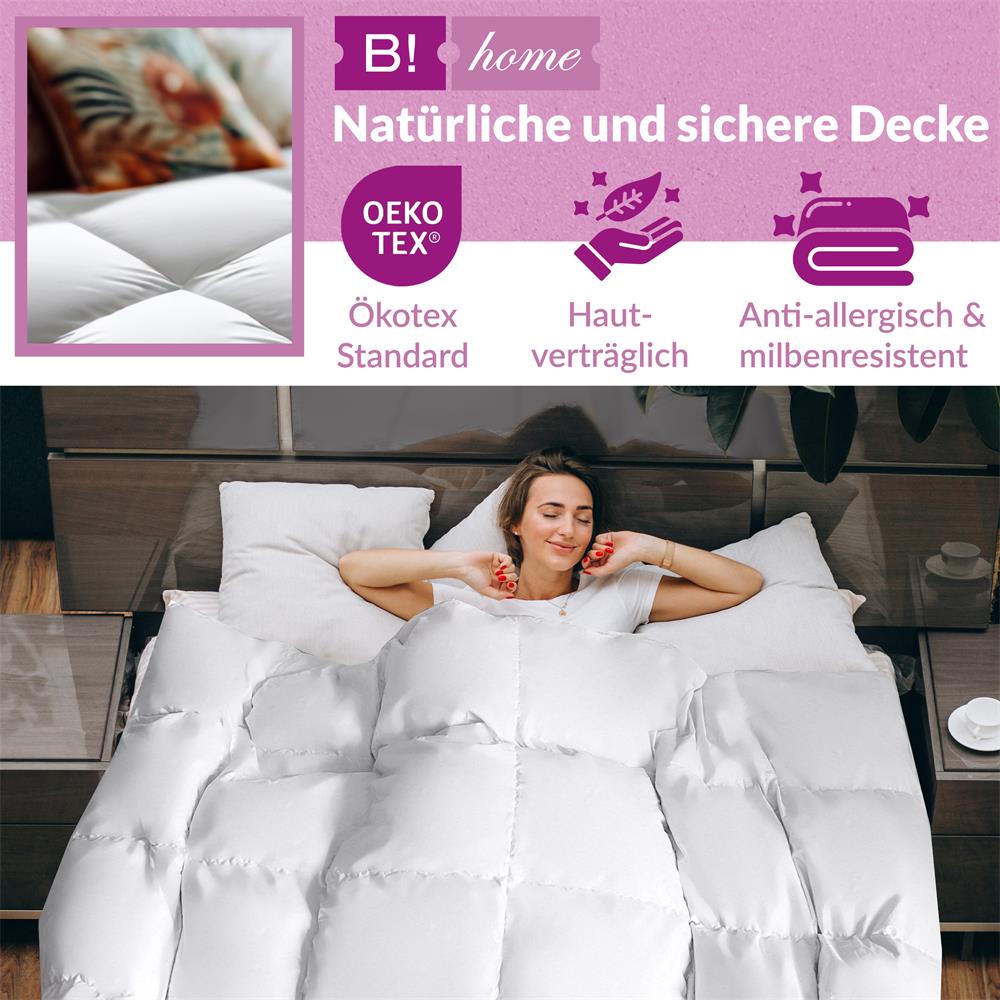 Bild 5 Bettdecke B!HOME mit 100% Daunen